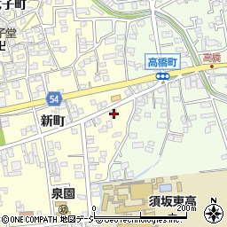 長野県須坂市須坂851周辺の地図