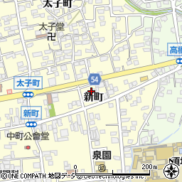 長野県須坂市須坂575周辺の地図