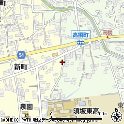 長野県須坂市須坂855周辺の地図