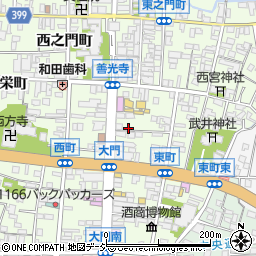 長野県長野市長野大門町75-1周辺の地図