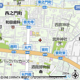 長野県長野市長野大門町72周辺の地図