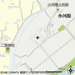 栃木県那須烏山市小河原37周辺の地図