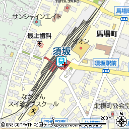 八十二銀行須坂駅 ＡＴＭ周辺の地図