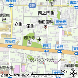 長野県長野市長野西町1010-1周辺の地図