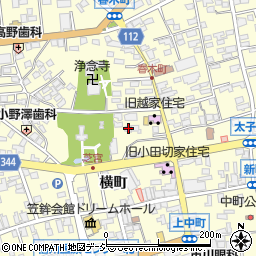 長野県須坂市須坂435周辺の地図