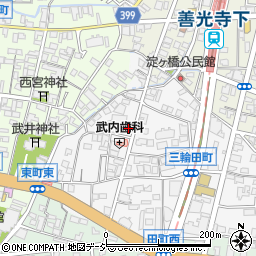 有限会社西沢酒店周辺の地図