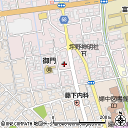 株式会社藤井電機商会　婦中店周辺の地図