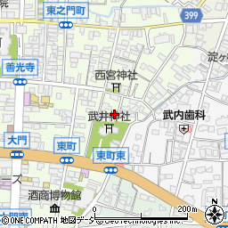 長野県長野市長野岩石町219周辺の地図
