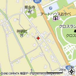 富山県小矢部市島134周辺の地図