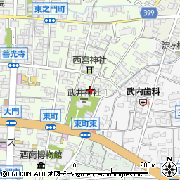 長野県長野市長野岩石町220周辺の地図