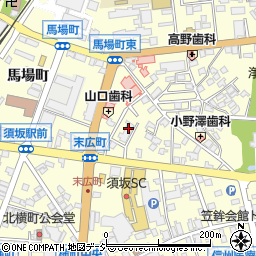 須坂市社協デイサービスセンターすえひろ周辺の地図