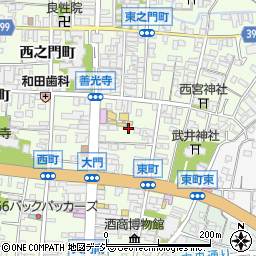 長野県長野市長野大門町73周辺の地図