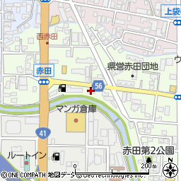新明和アクアテクサービス株式会社　富山ステーション周辺の地図