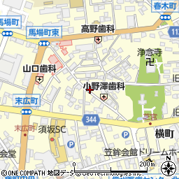 長野県須坂市須坂1103周辺の地図