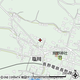 長野県須坂市塩川572周辺の地図