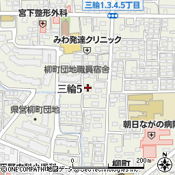 職員宿舎１５号棟周辺の地図