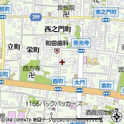 長野県長野市長野西町585周辺の地図