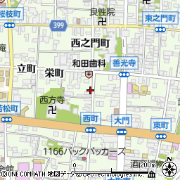 長野県長野市長野西町1006-4周辺の地図