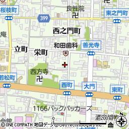 長野県長野市長野西町1006周辺の地図
