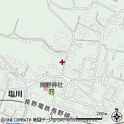 長野県須坂市塩川425周辺の地図