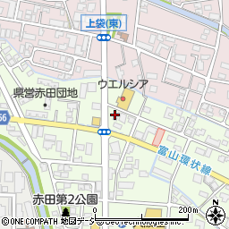 クリアーサウンドイマイ富山店周辺の地図