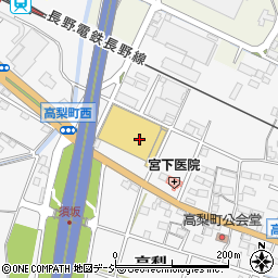 綿半スーパーセンター須坂店周辺の地図