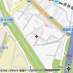 長野県須坂市高梨396周辺の地図