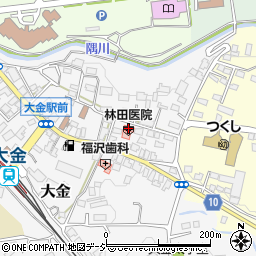 林田医院周辺の地図