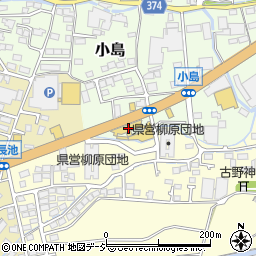 長野県長野市小島111周辺の地図