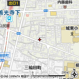 日本同盟基督教団長野めぐみ教会周辺の地図