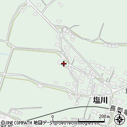 長野県須坂市塩川101周辺の地図