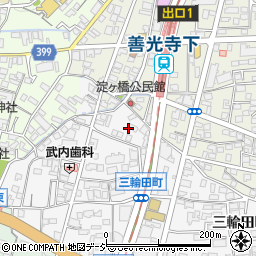 長野県長野市三輪1292-23周辺の地図