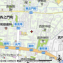 長野県長野市長野（横町）周辺の地図