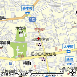 長野県須坂市須坂448周辺の地図
