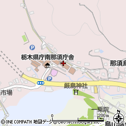 栃木県庁県土整備部出先機関　烏山土木事務所整備部周辺の地図