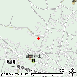 長野県須坂市塩川424周辺の地図