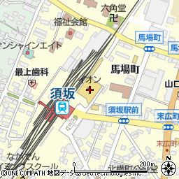 有限会社はなこま　イオン須坂店周辺の地図