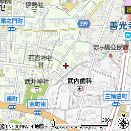 長野県長野市長野岩石町232-16周辺の地図