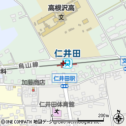 仁井田駅周辺の地図