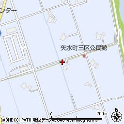 富山県小矢部市矢水町624周辺の地図