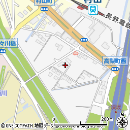 長野県須坂市高梨398周辺の地図
