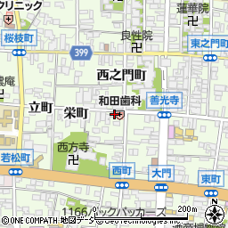 長野県長野市長野西町1000-2周辺の地図