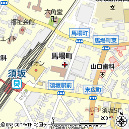 長野県労働金庫須坂支店周辺の地図