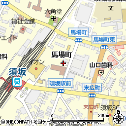 ろうきん須坂支店周辺の地図