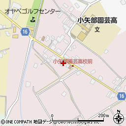 富山県小矢部市西中353周辺の地図