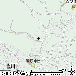 長野県須坂市塩川423周辺の地図
