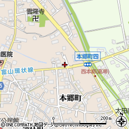 富山県富山市本郷町49周辺の地図