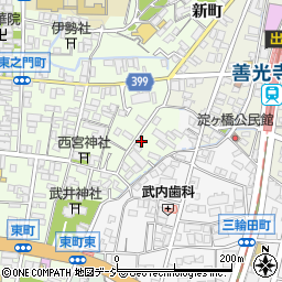 長野県長野市長野岩石町234周辺の地図