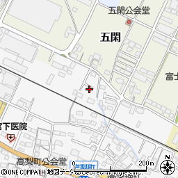長野県須坂市高梨277周辺の地図