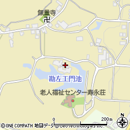 富山県小矢部市石坂75周辺の地図
